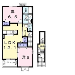 サングレイスⅠの物件間取画像